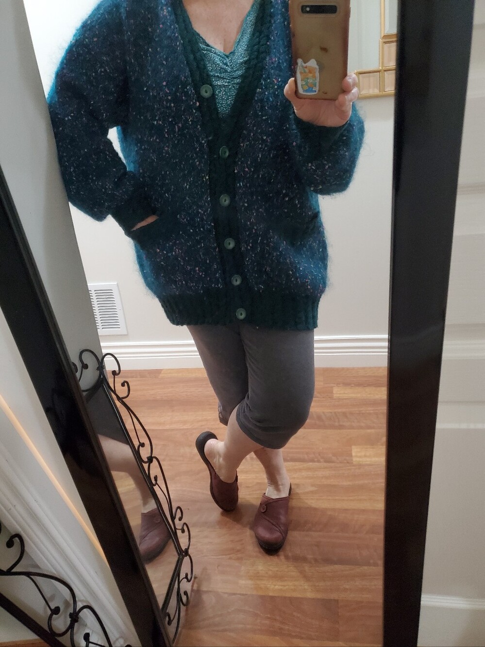 Made In CORNWALL Mohair Cardigan XL
